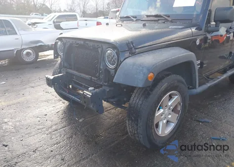 2016 Jeep Wrangler Unlimited Sport из США, поврежденный, VIN 1C4BJWDG2GL268489